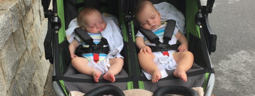 Stroller with Kettlebells